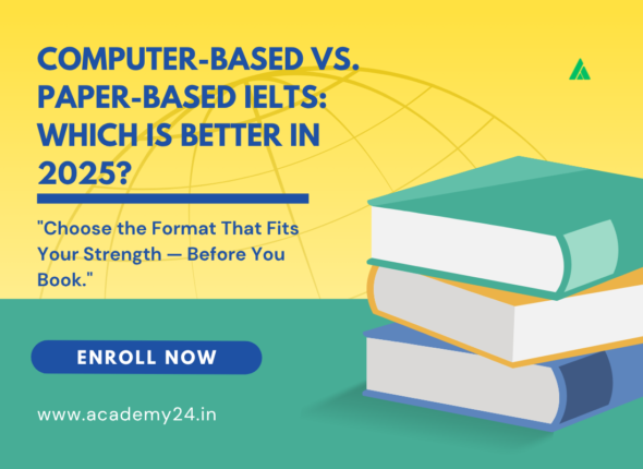 "Computer-based IELTS vs paper-based IELTS comparison chart"