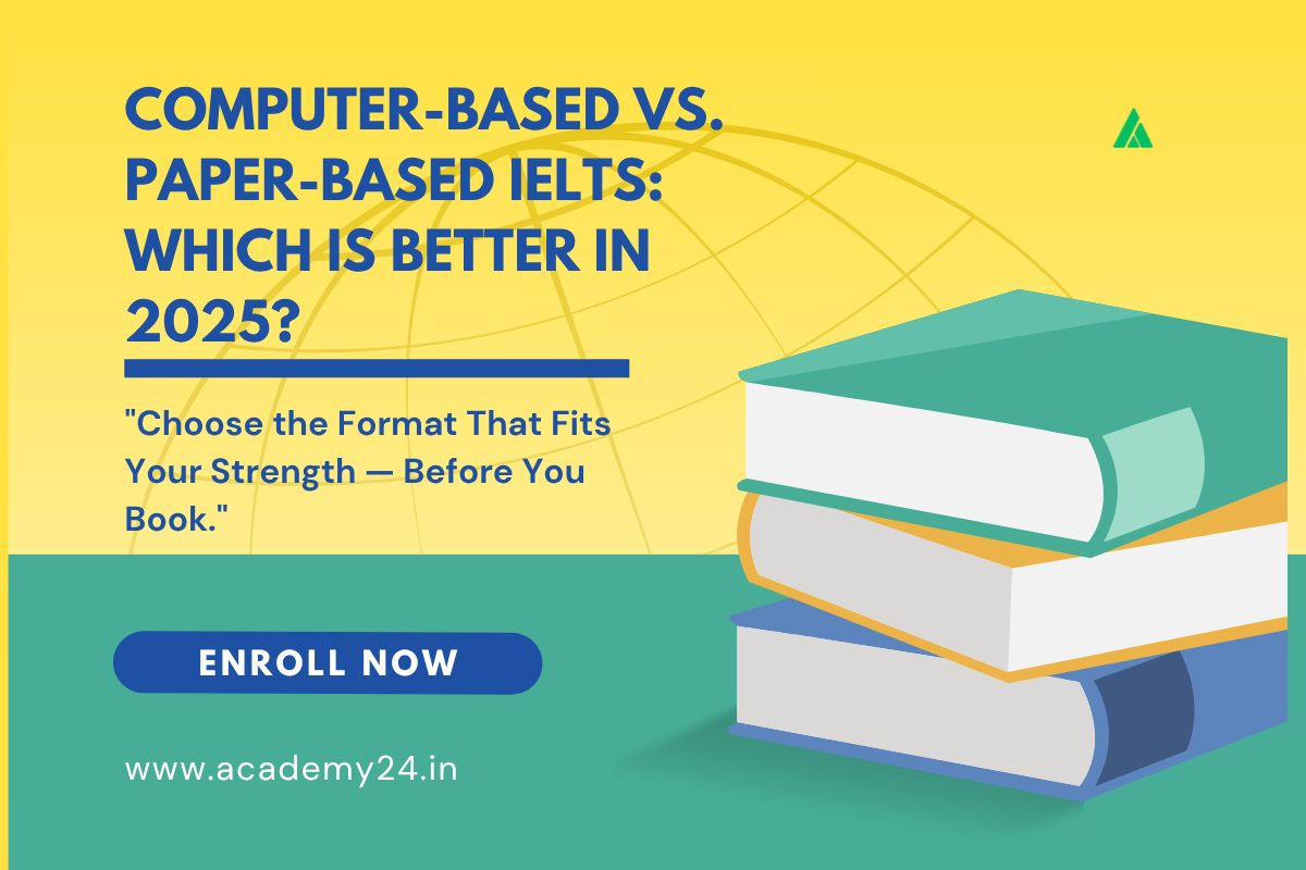 "Computer-based IELTS vs paper-based IELTS comparison chart"
