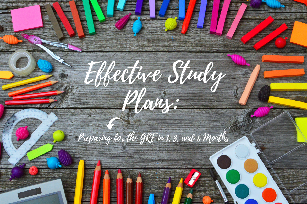 "Detailed GRE Study Plan weekly chart for 3-month preparation schedule