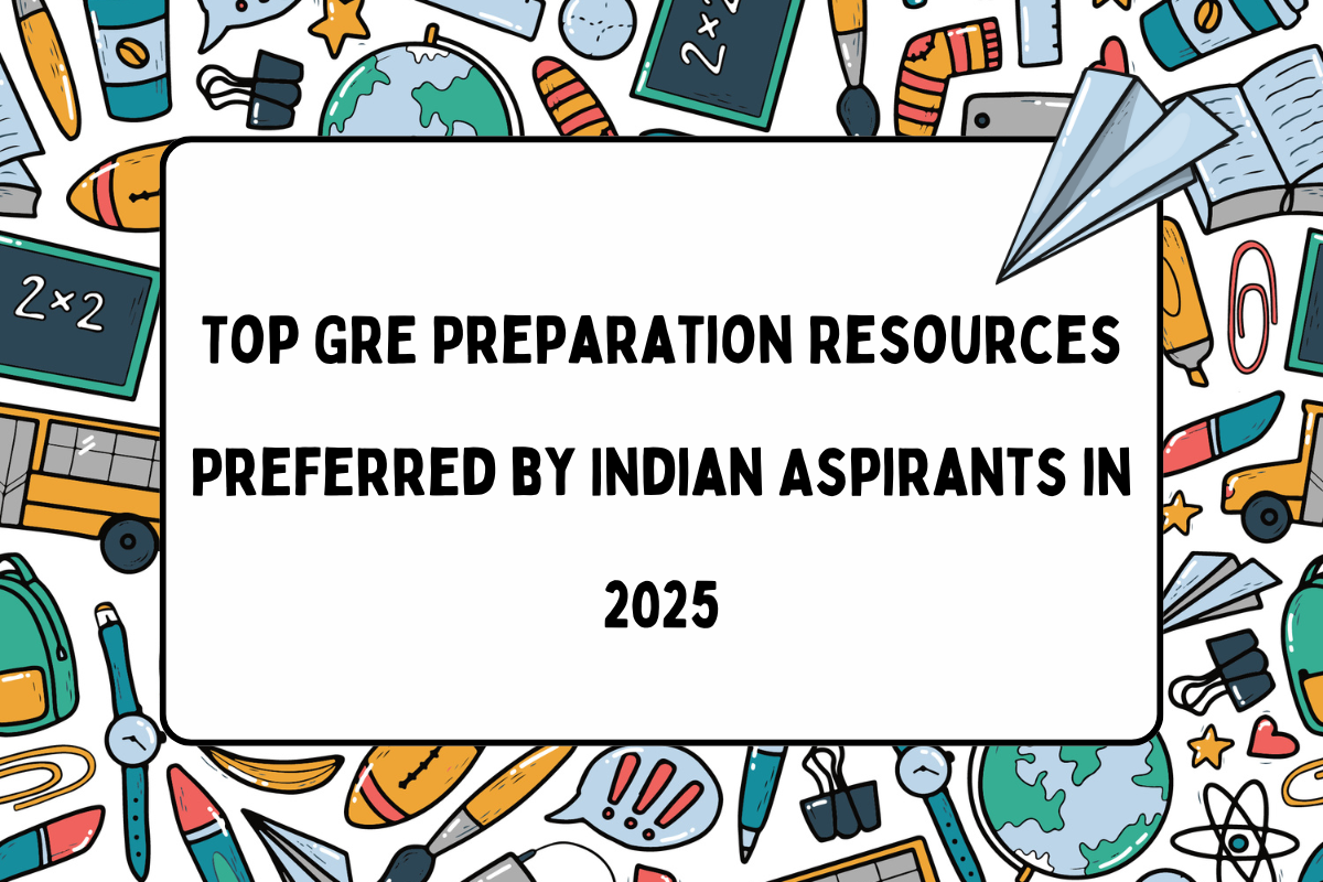 Indian student browsing GRE prep apps
