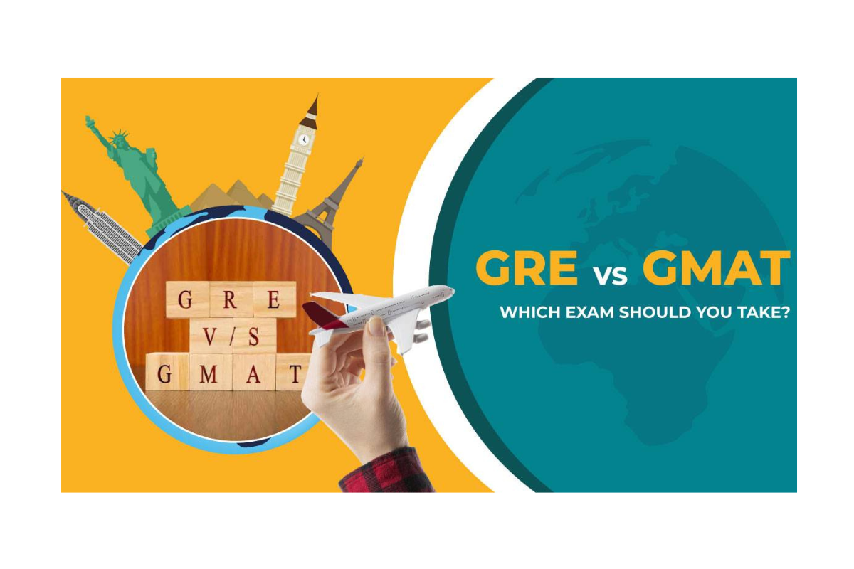 GMAT vs GRE test comparison for business school admissions.