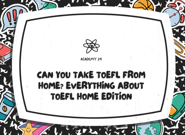 TOEFL Home Edition - Student Taking Test at Home Setup