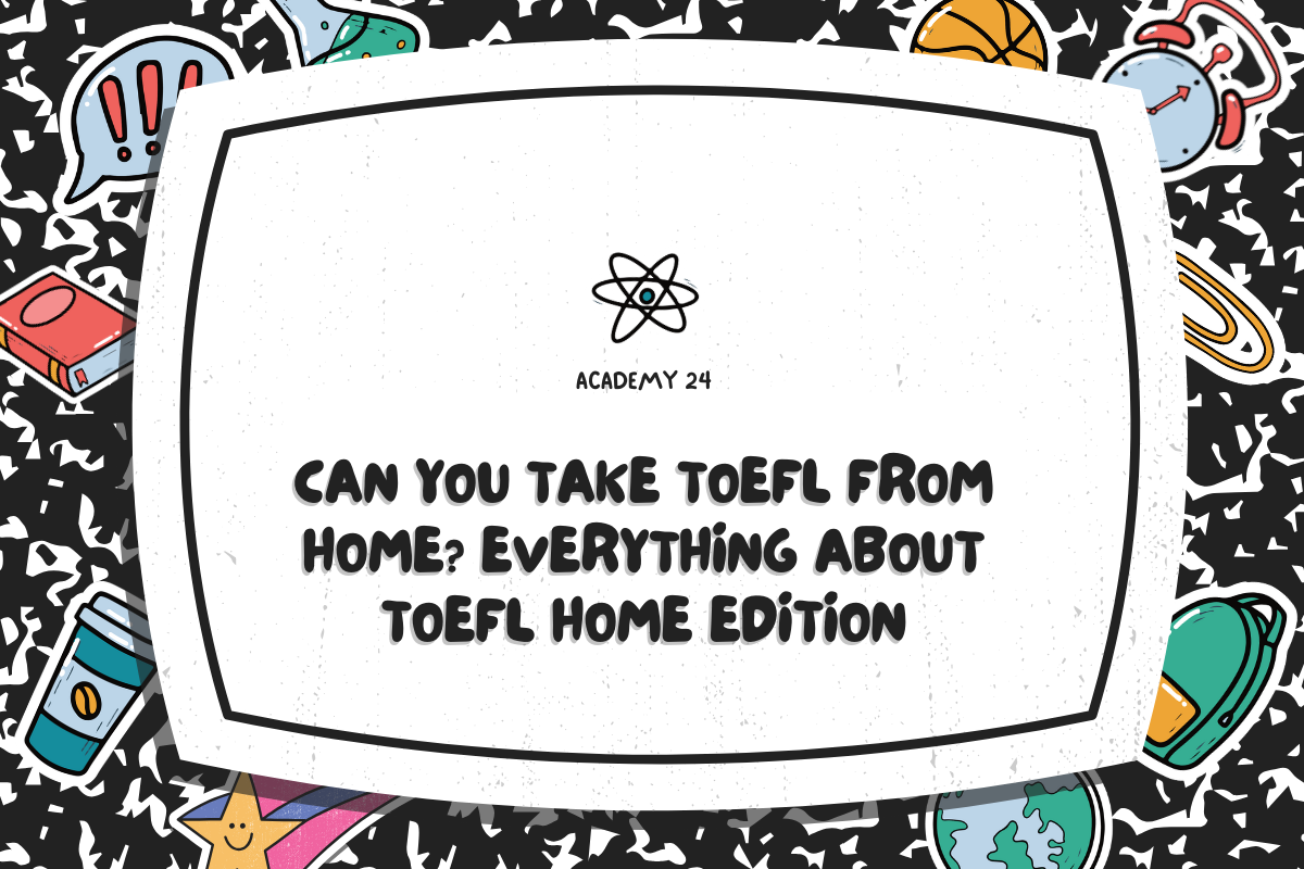 TOEFL Home Edition - Student Taking Test at Home Setup