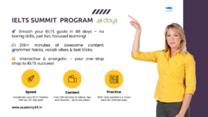 IELTS Summit Program – 48 Days Intensive IELTS Preparation