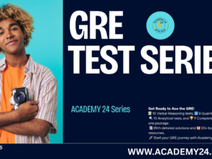 GRE Test Series – Practice Mocks by Academy 24