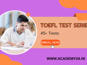 TOEFL preparation books and audio resources for Master TOEFL in 24 Days course
