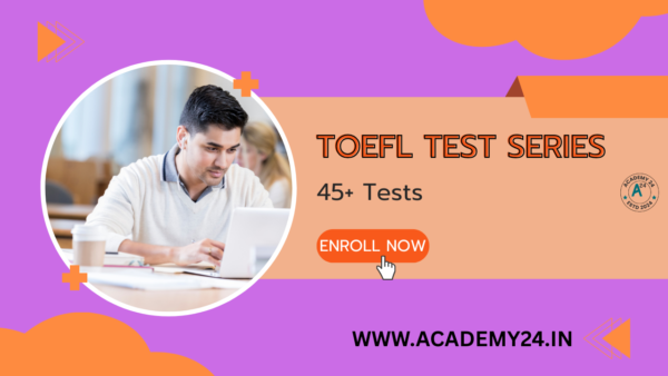 TOEFL preparation books and audio resources for Master TOEFL in 24 Days course